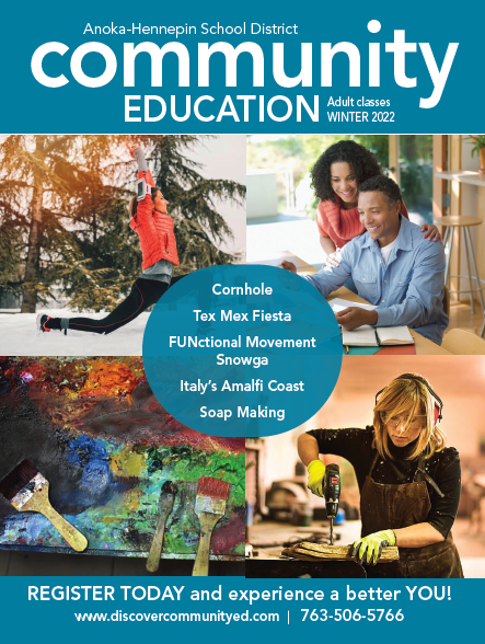adult learning catalog cover